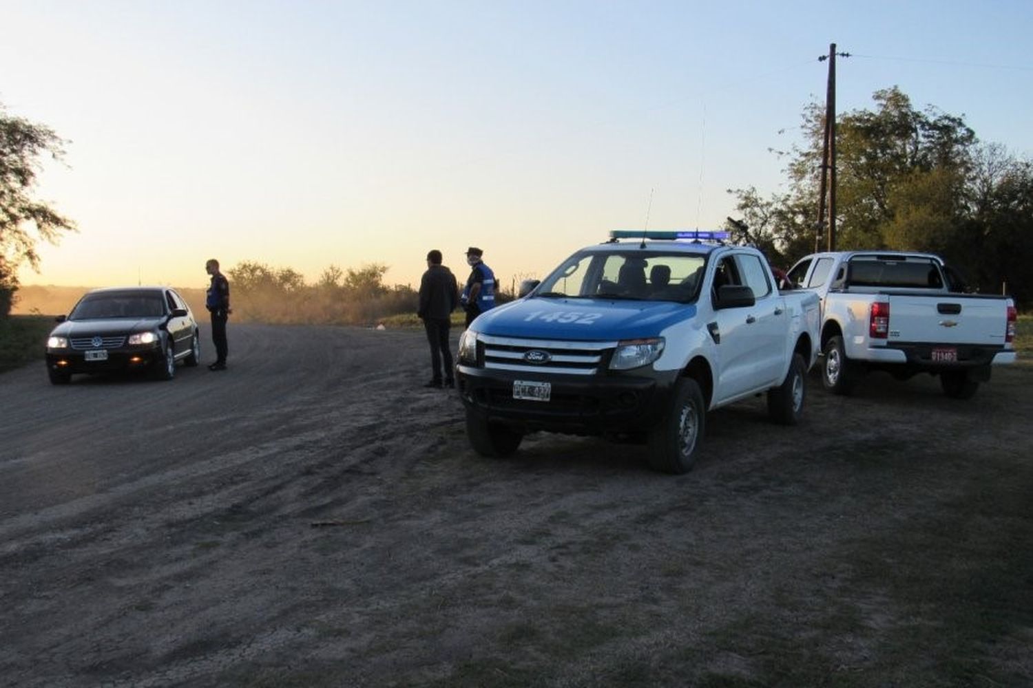 Realizan operativos en caminos rurales y en el ingreso al “Corralito”