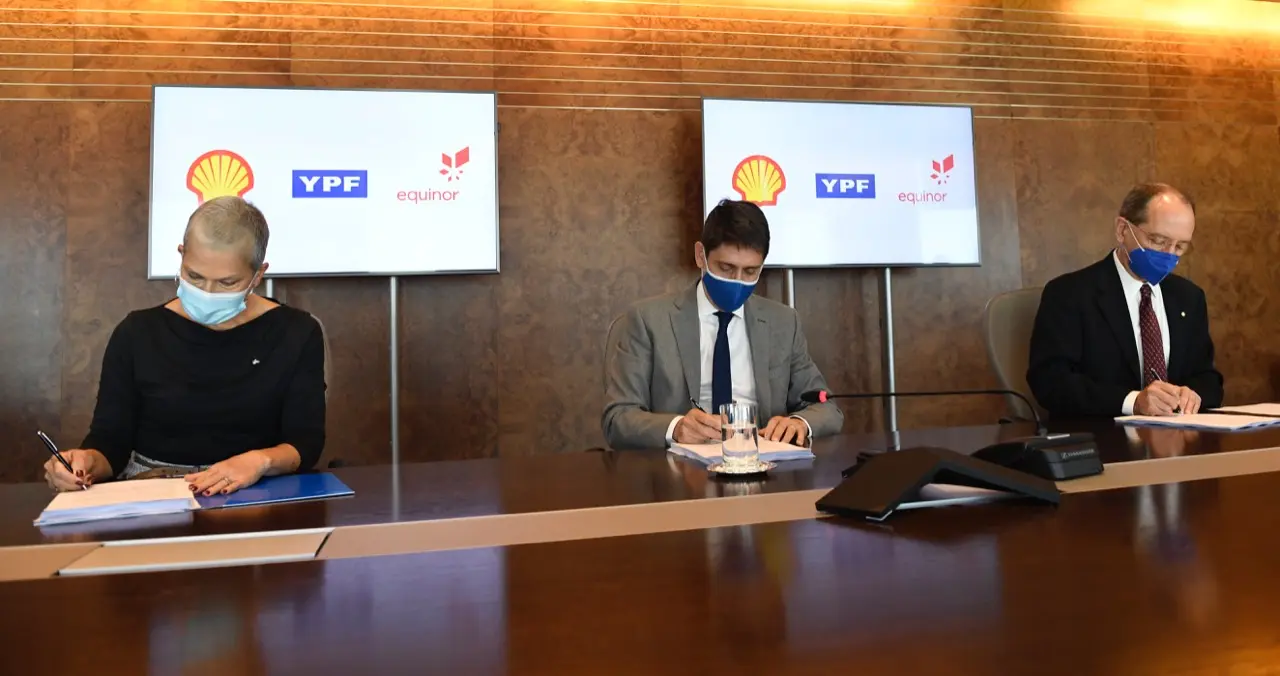 YPF y Equinor suman a Shell para la exploración de un área de 15.000 km2