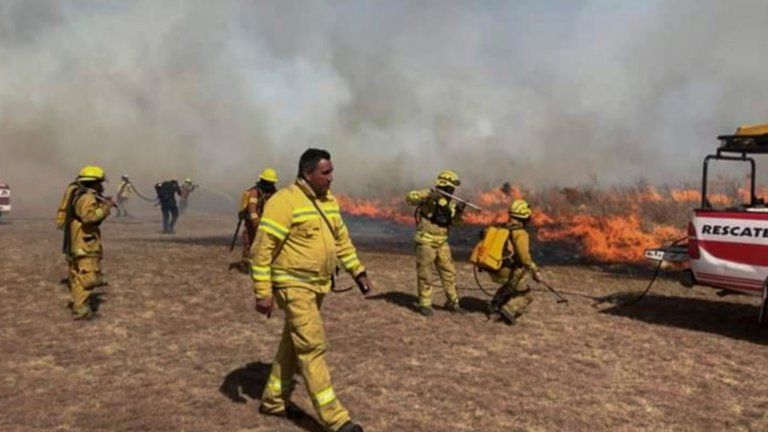 Incendios forestales: Milei y Francos viajan a Córdoba