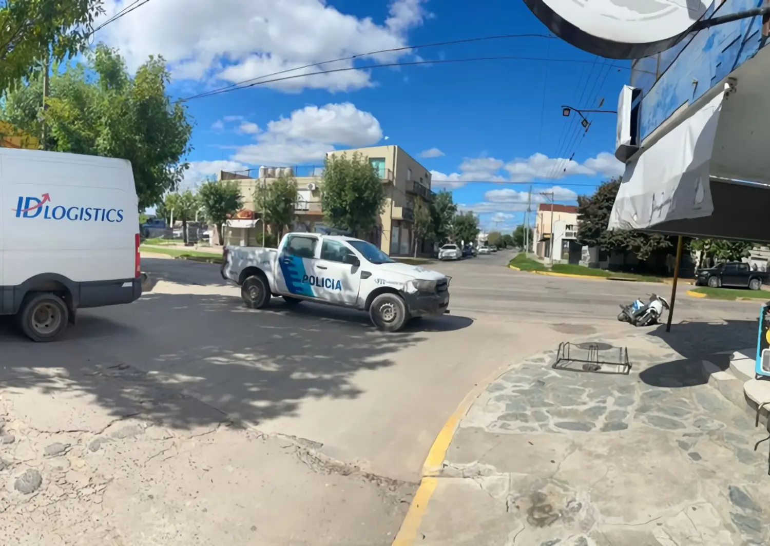 El segundo accidente sucedió en Sarmiento y Libertad.