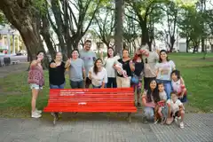 La Cámpora Gualeguay se sumó a la campaña internacional del Banco Rojo