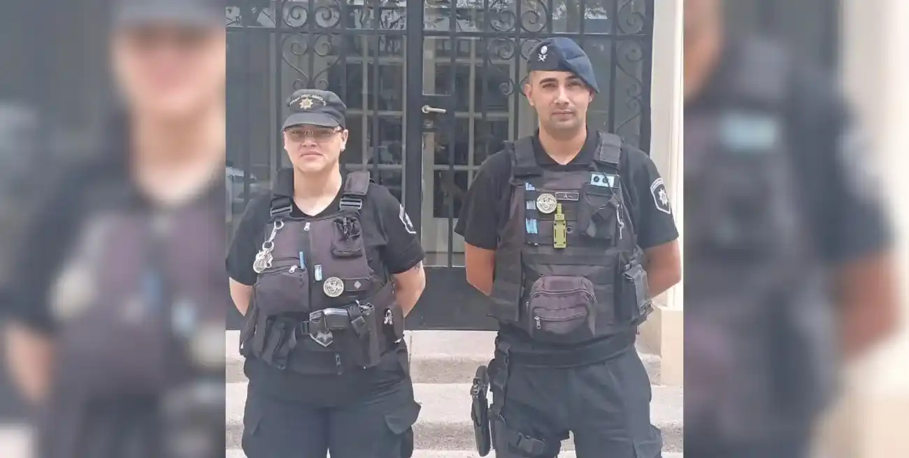 Los policías sabían qué hacer y fueron guiados telefónicamente por especialistas del 107.