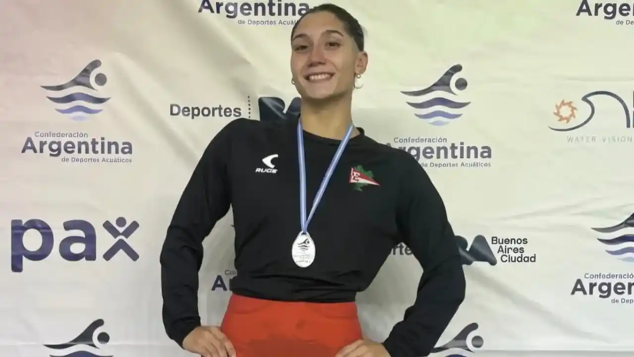 Guadalupe Angiolini subcampeona Nacional