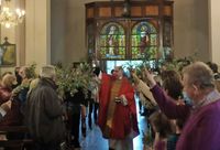 Se celebró el Domingo de Ramos con un fuerte mensaje sobre el amor de Dios y la necesidad del encuentro