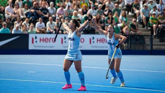 Bruggesser fue partícipe en otra victoria de Las Leonas