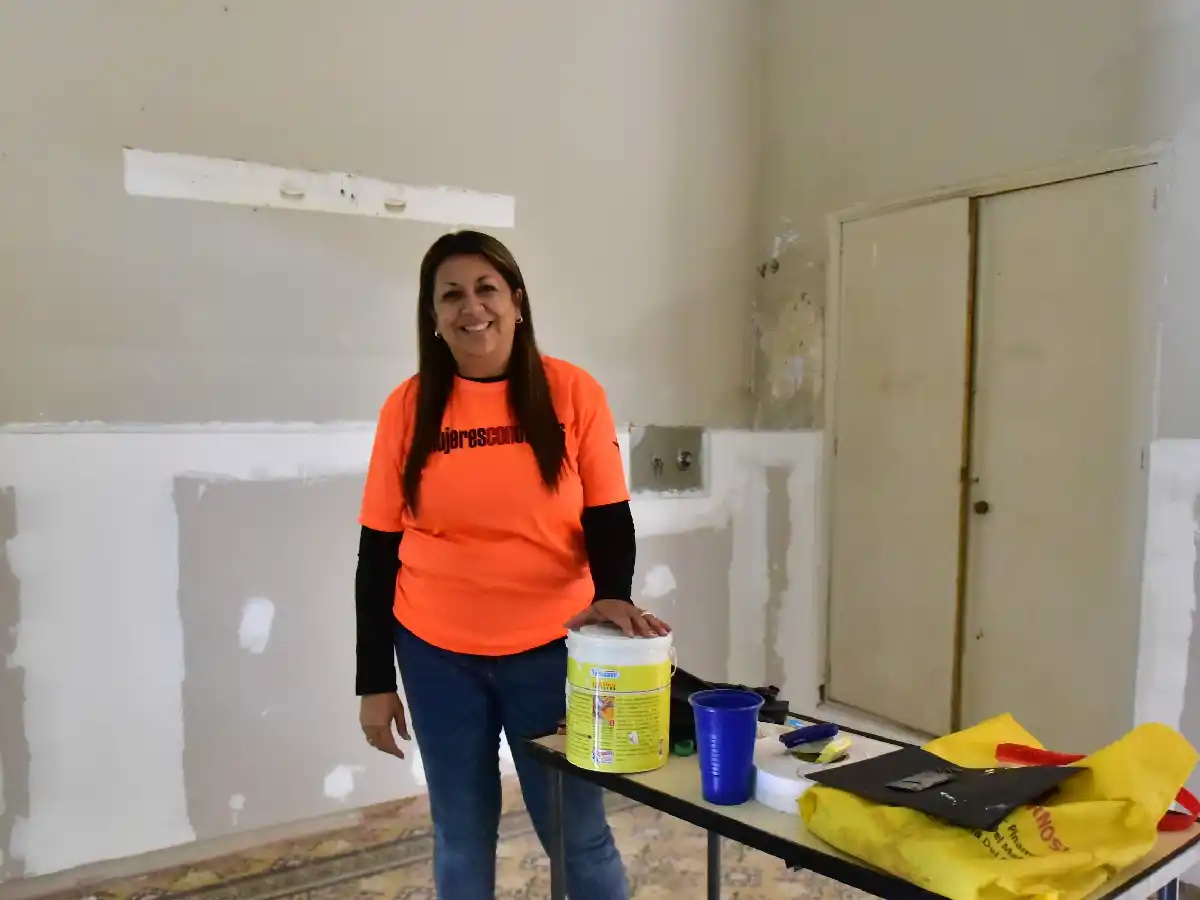 “La alegría es saber que una mujer  consigue trabajo de lo que le gusta"