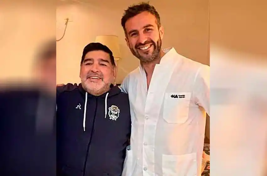 Luque, médico personal de Maradona y un polémico llamado al 911