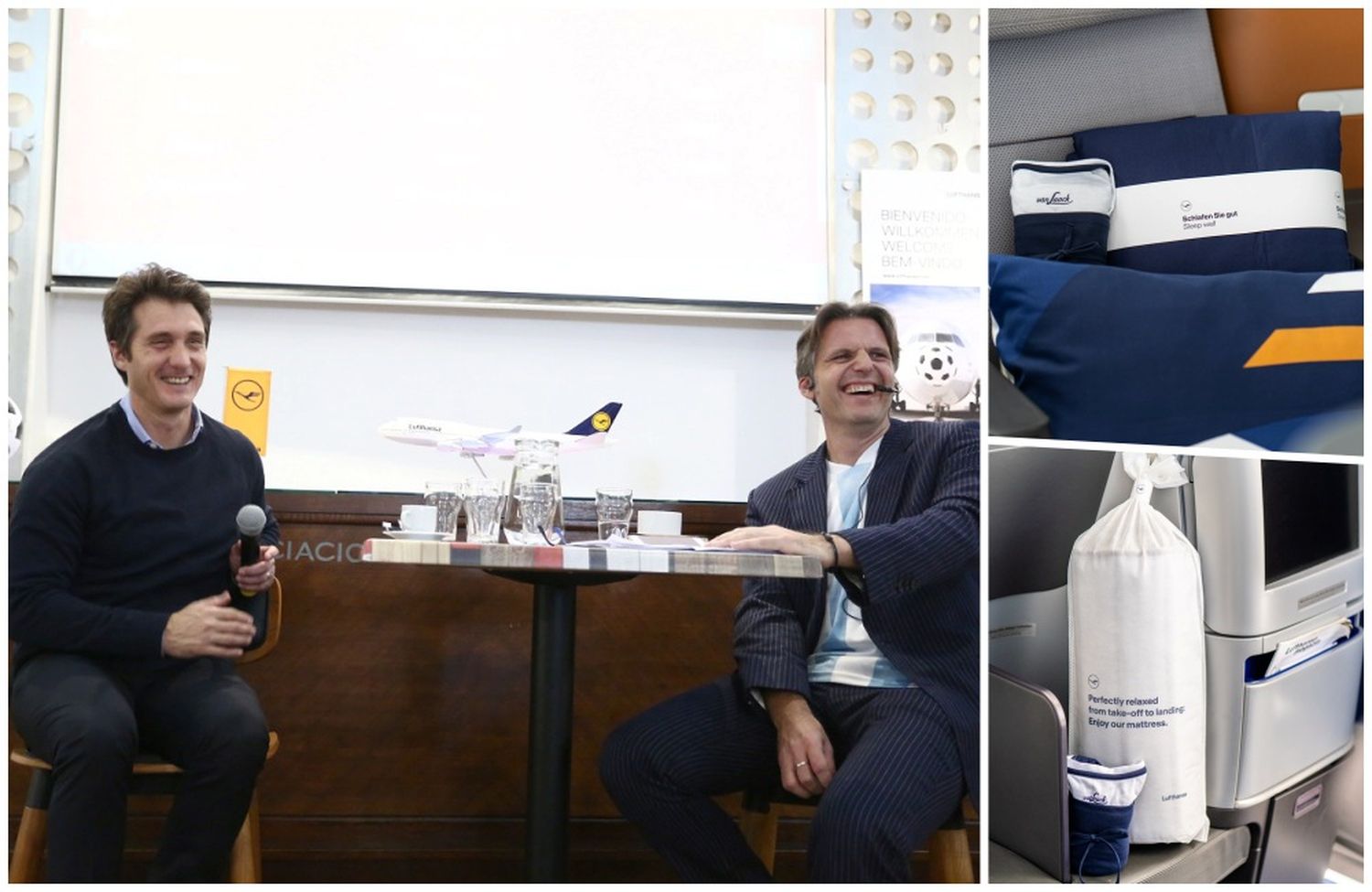 Lufthansa presentó la «Dream Collection» en Buenos Aires y confirmó la llegada de Edelweiss