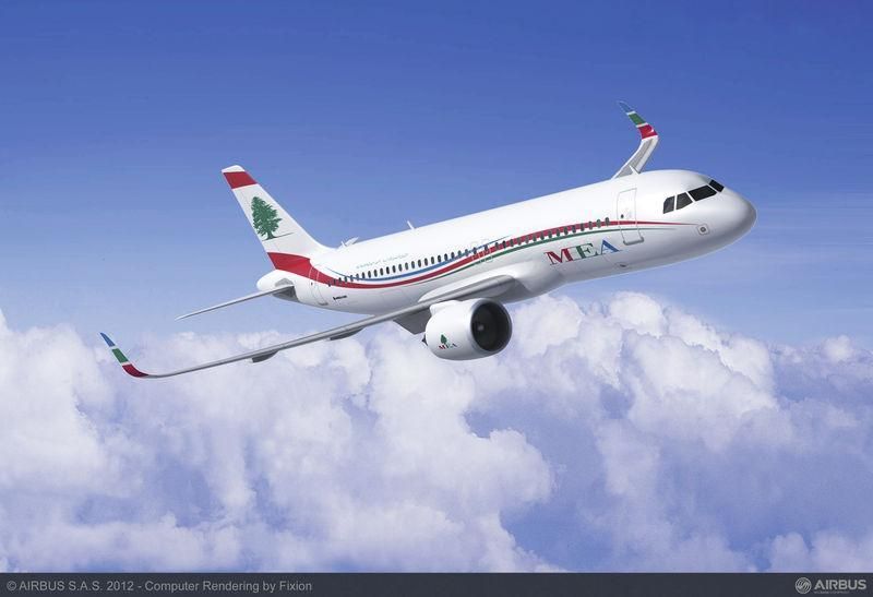Middle East Airlines confirma la compra de 10 aeronaves de la familia A320neo