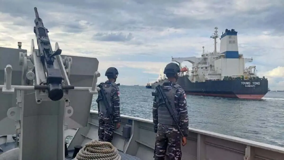 SUPERTANQUERO VARADO en Indonesia lleva «caleta»  de crudo venezolano