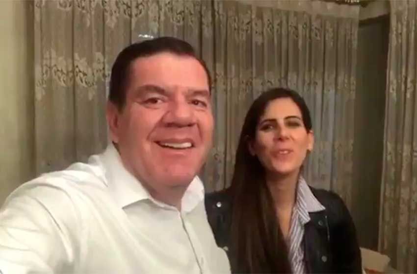 Montenegro será padre nuevamente