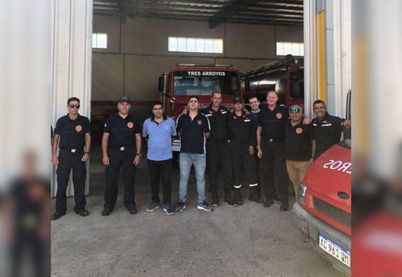Bomberos Voluntarios de Tres Arroyos viajan para ayudar en los incendios en El Bolsón
