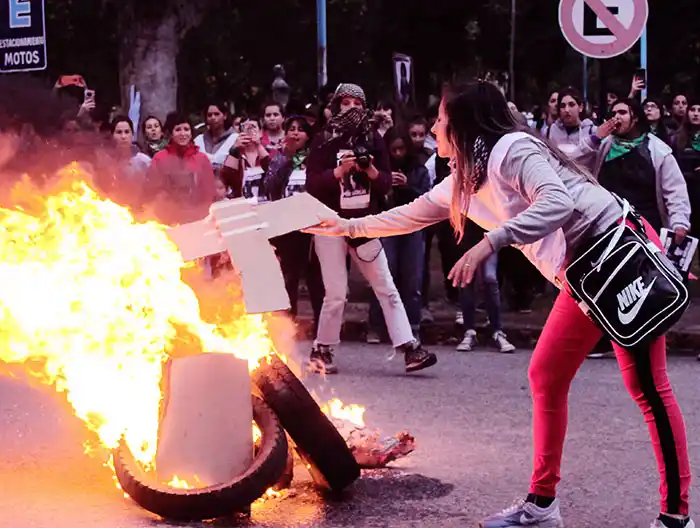 Un grito feminista contra la violencia