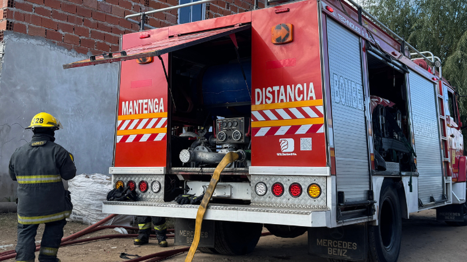 El siniestro ocurrió el domingo por la noche.