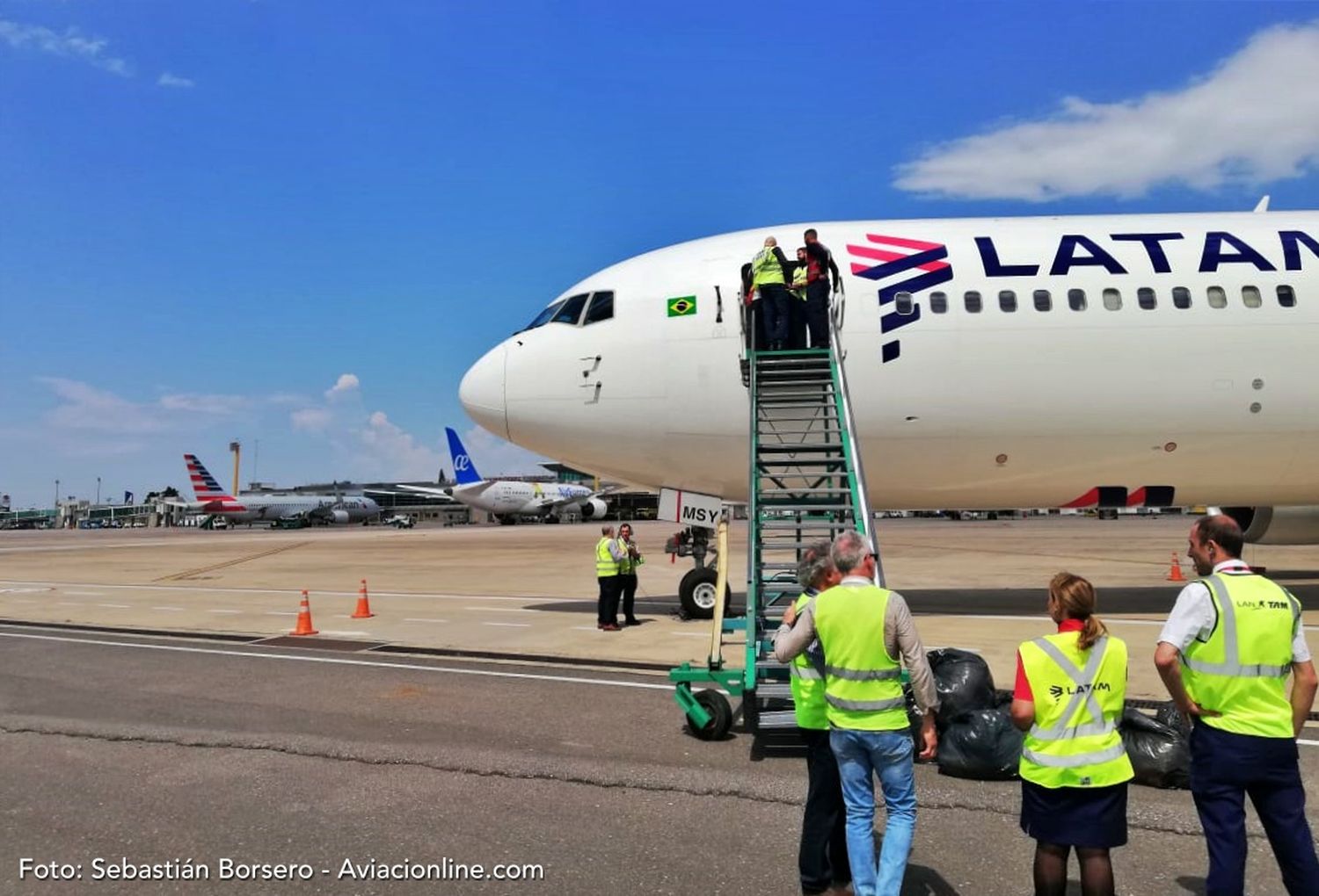 LATAM inauguró sus vuelos entre Córdoba y las Islas Malvinas