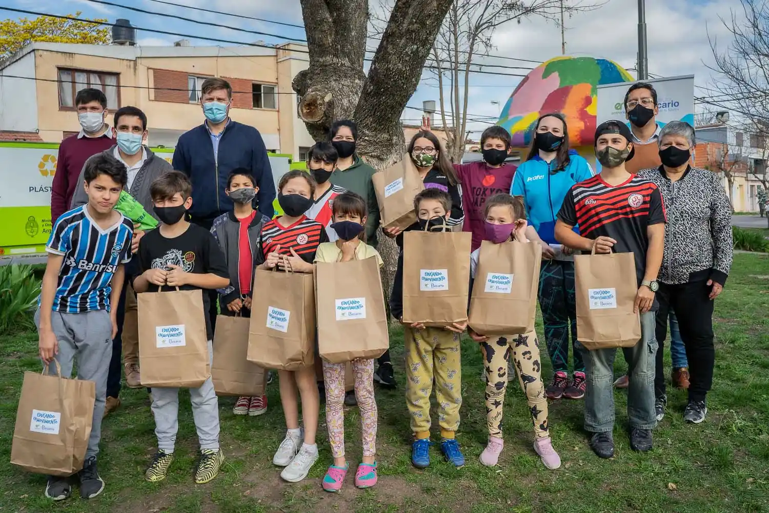 El Instituto Becario brindó un taller de separación de residuos junto a la Municipalidad de Paraná