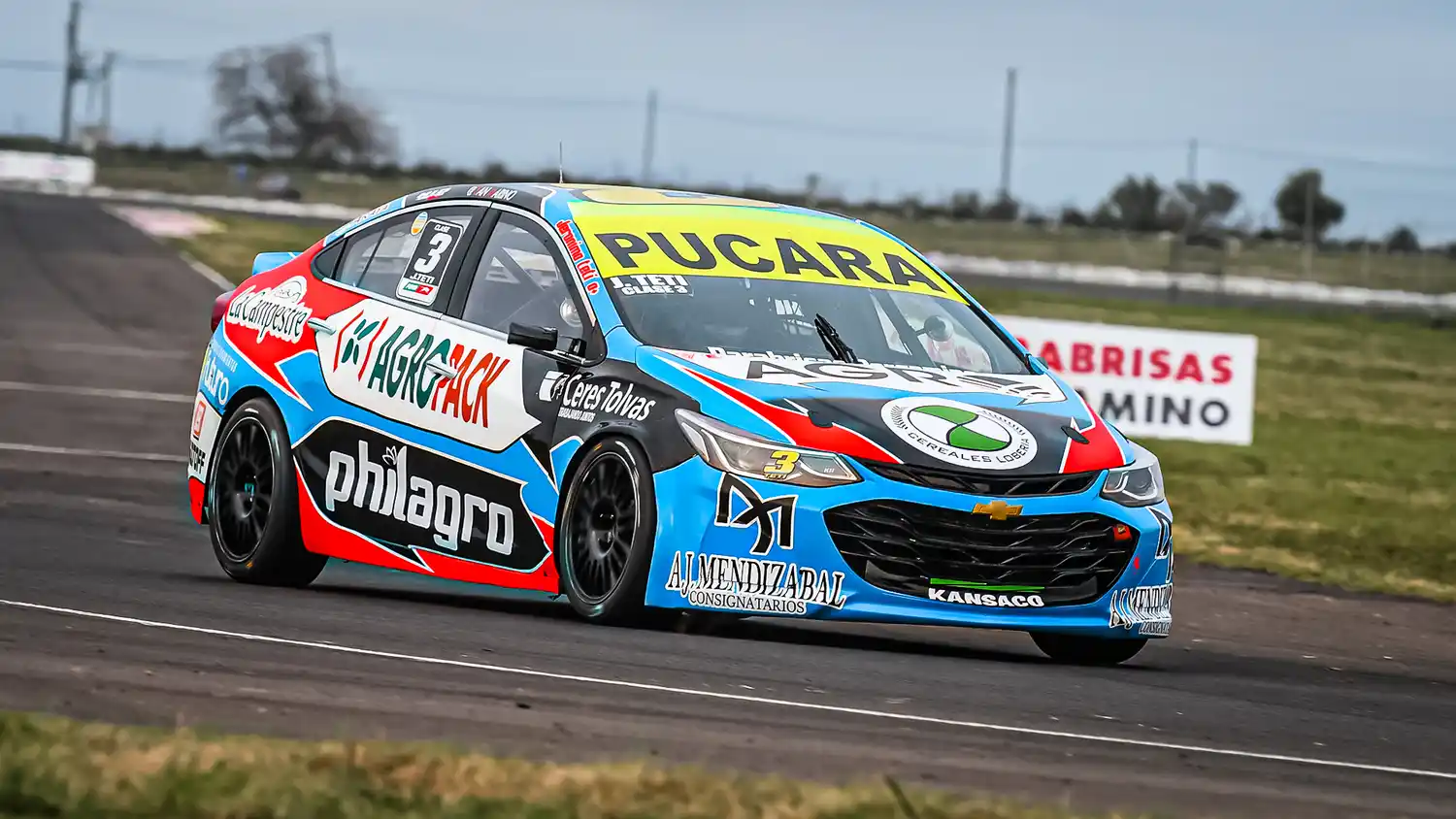Teti fue el más veloz de la clase 3 del Turismo Nacional
