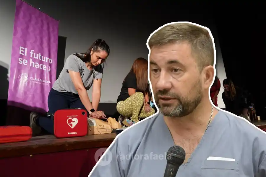 Éxito total del curso de RCP: “El que entrena y enseña, puede salvar una vida”