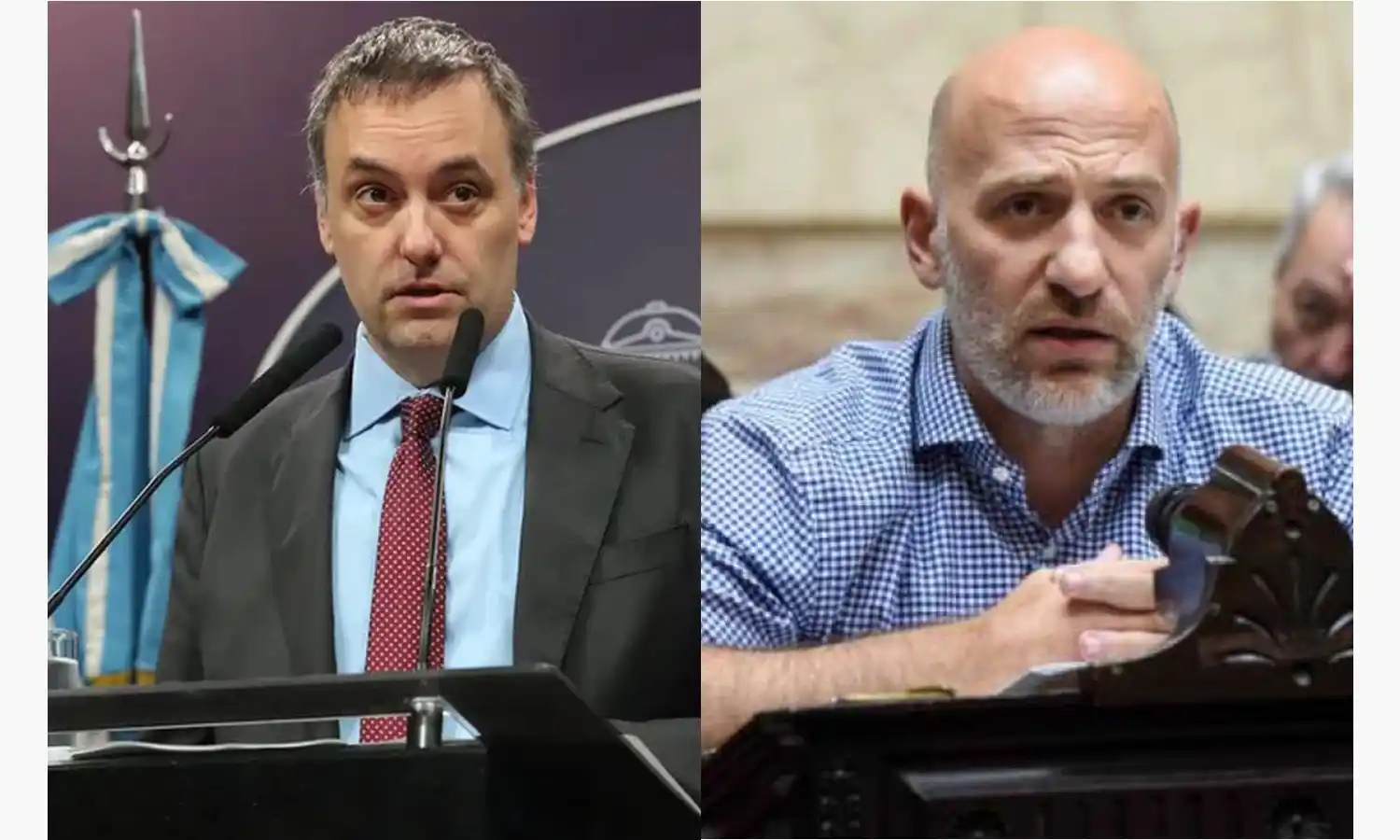 Adorni y Yacobitti se chicanearon con la posibilidad de subirse al ring.