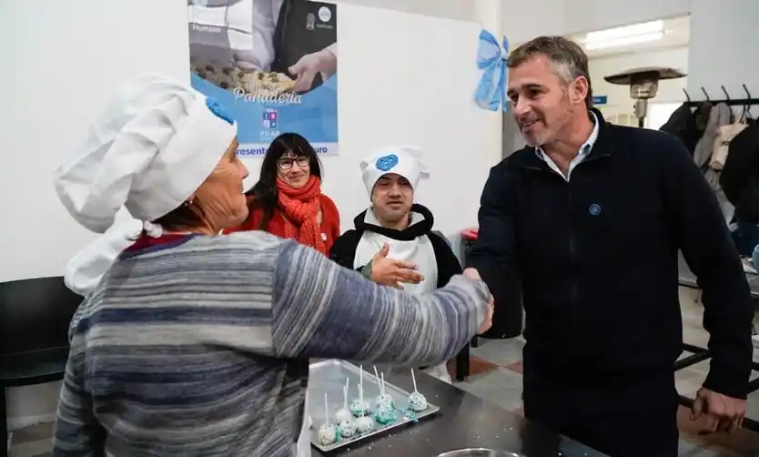 Achával compartió talleres patrios con vecinos de Lagomarsino