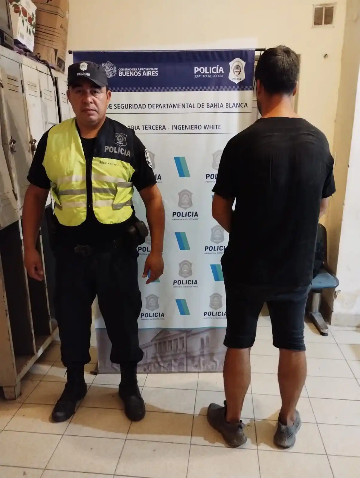 El atacante fue detenido.