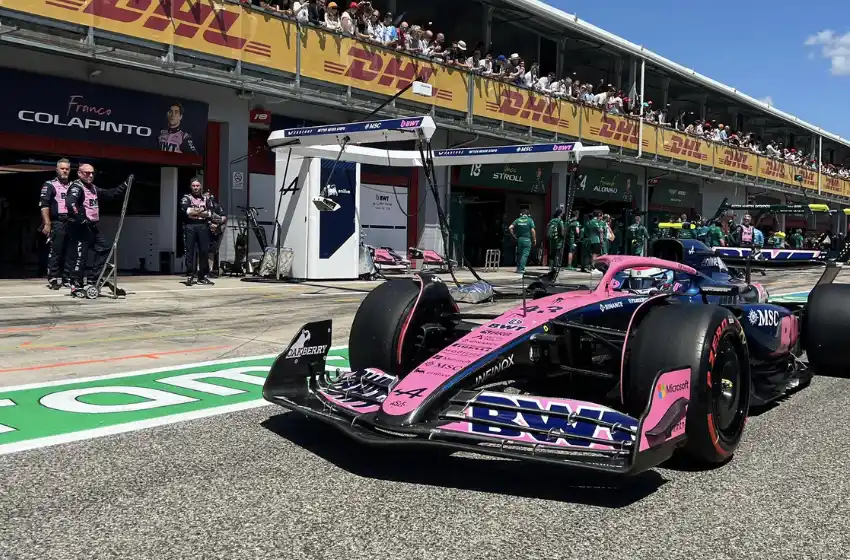 Sensasiones positivas en Imola: sobrio debut de Franco Colapinto con Alpine