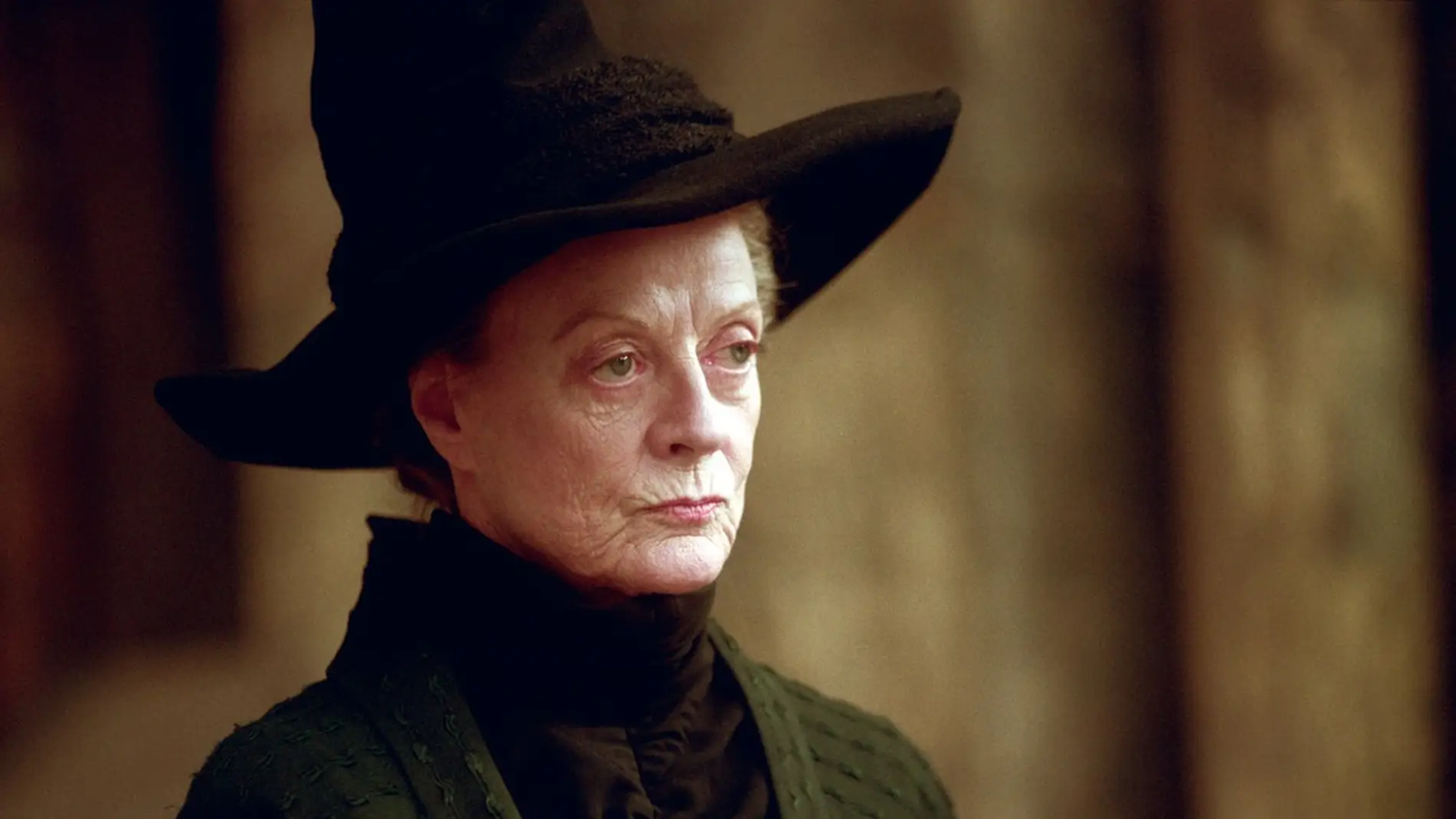 Maggie Smith en harry Potter.