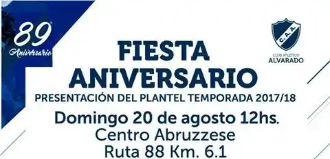 Alvarado celebrará su aniversario con la presentación del plantel