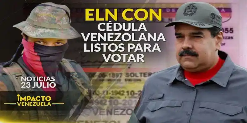 ELN armados con cédula: la guerrilla lista para votar en parlamentarias