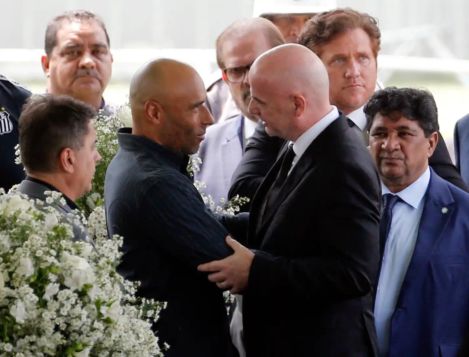 En Brasil, Infantino se refirió a la muerte de Pelé.