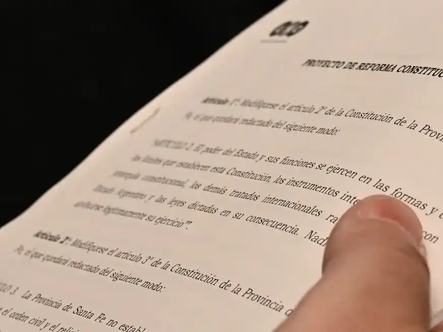 Hasta las 8 horas del domingo 27 de julio estará habilitada la mesa de entradas de la Convención Reformadora de Santa Fe. Crédito: Flavio Raina.