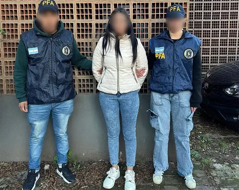 La imputada creaba perfiles falsos en redes sociales.