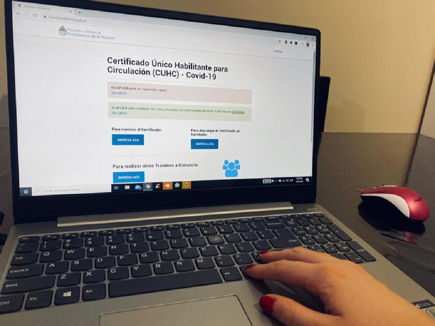 Desde mañana rige el Certificado Único para Circulación