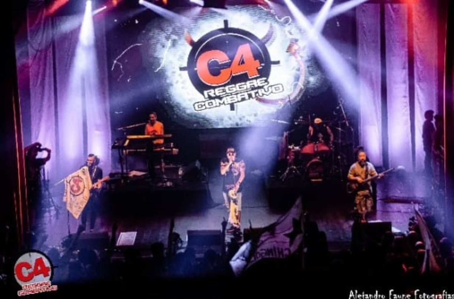 C4 Reggae Combativo presenta en Mar del Plata: "30 años, 30 canciones"