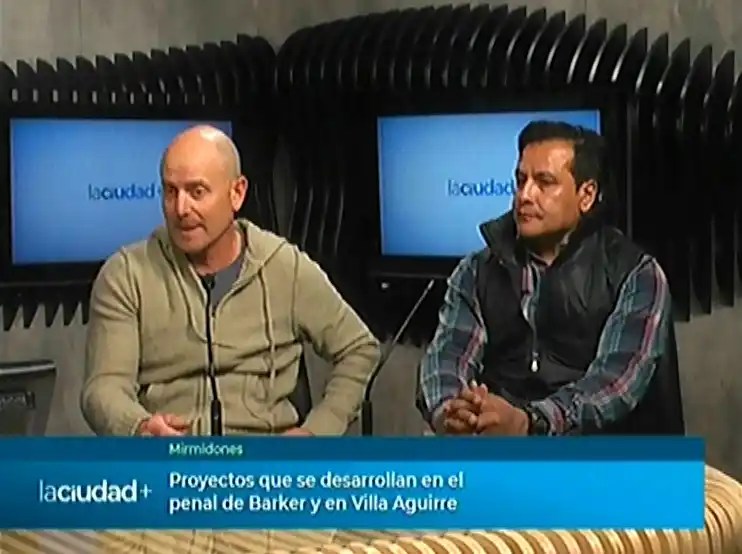Mirmidones, proyectos que se desarrollan en el penal de Barker y en V. Aguirre | La Ciudad