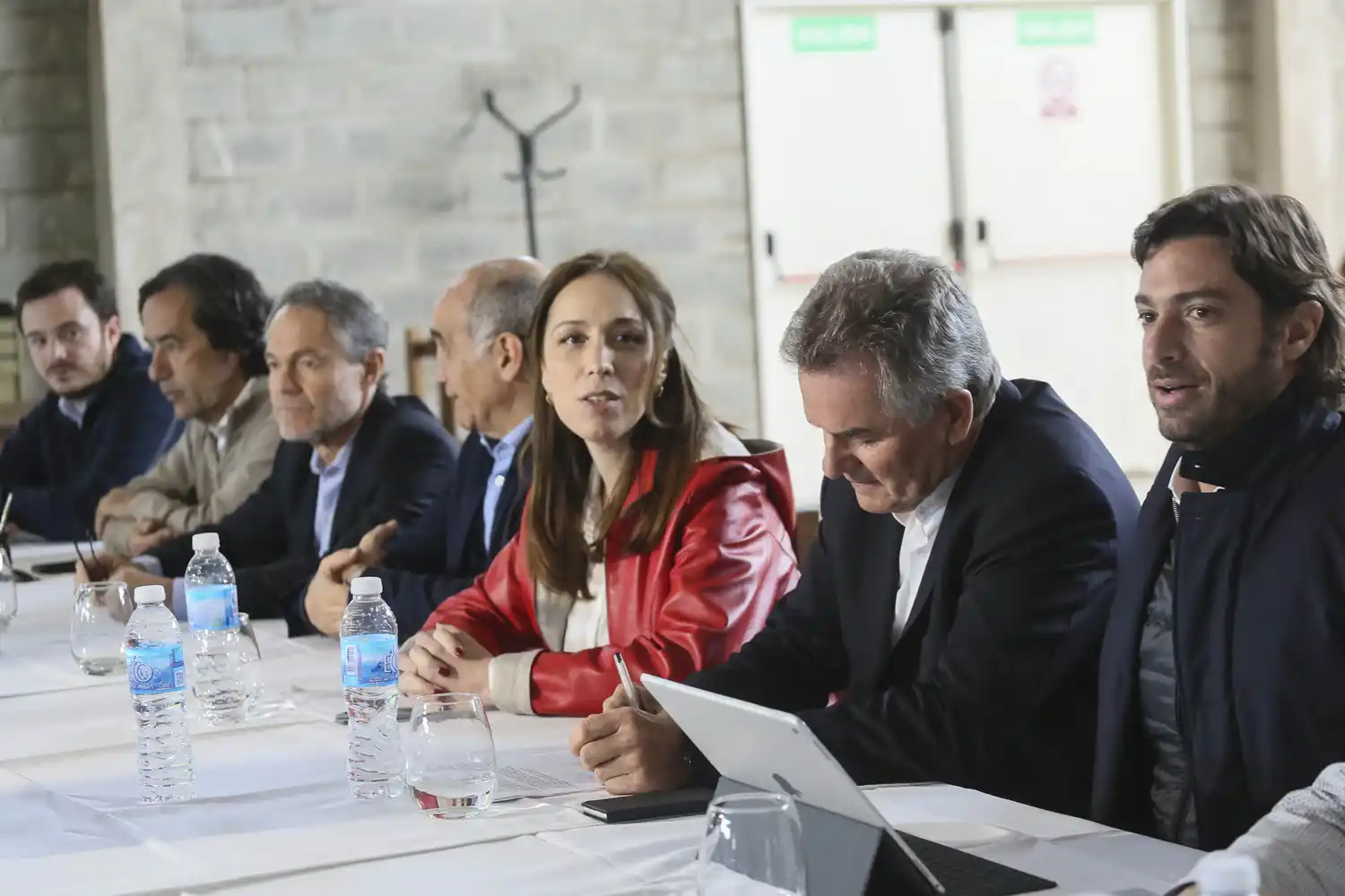 Vidal encabezó reunión semanal de gabinete en Bahía Blanca