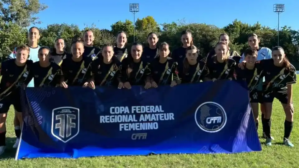 Juventud Unida, antes del partido con Independiente Rivadavia.