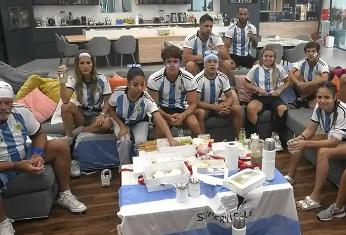 Así vivieron en "Gran Hermano" el partido entre Argentina y Polonia