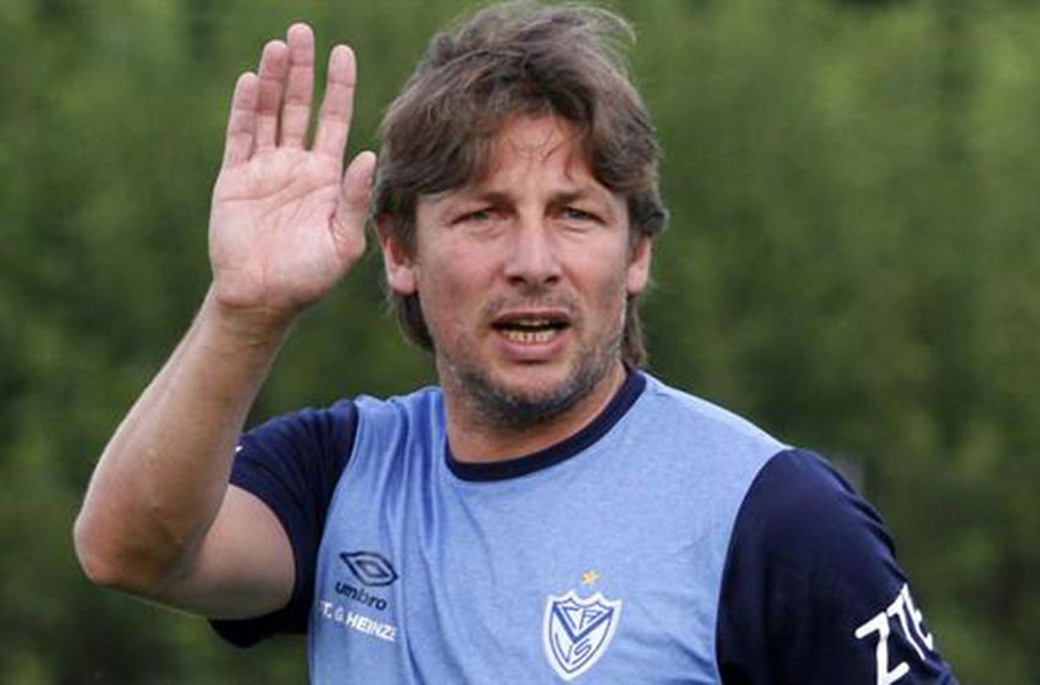 La bomba del Gringo Heinze: anunció que dejará de ser el entrenador de Vélez