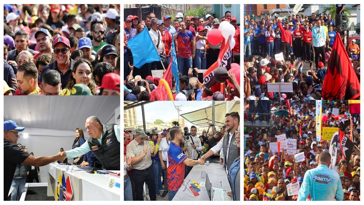 Maduro califica de «magnífica» la inscripción de candidatos para este 25MAY
