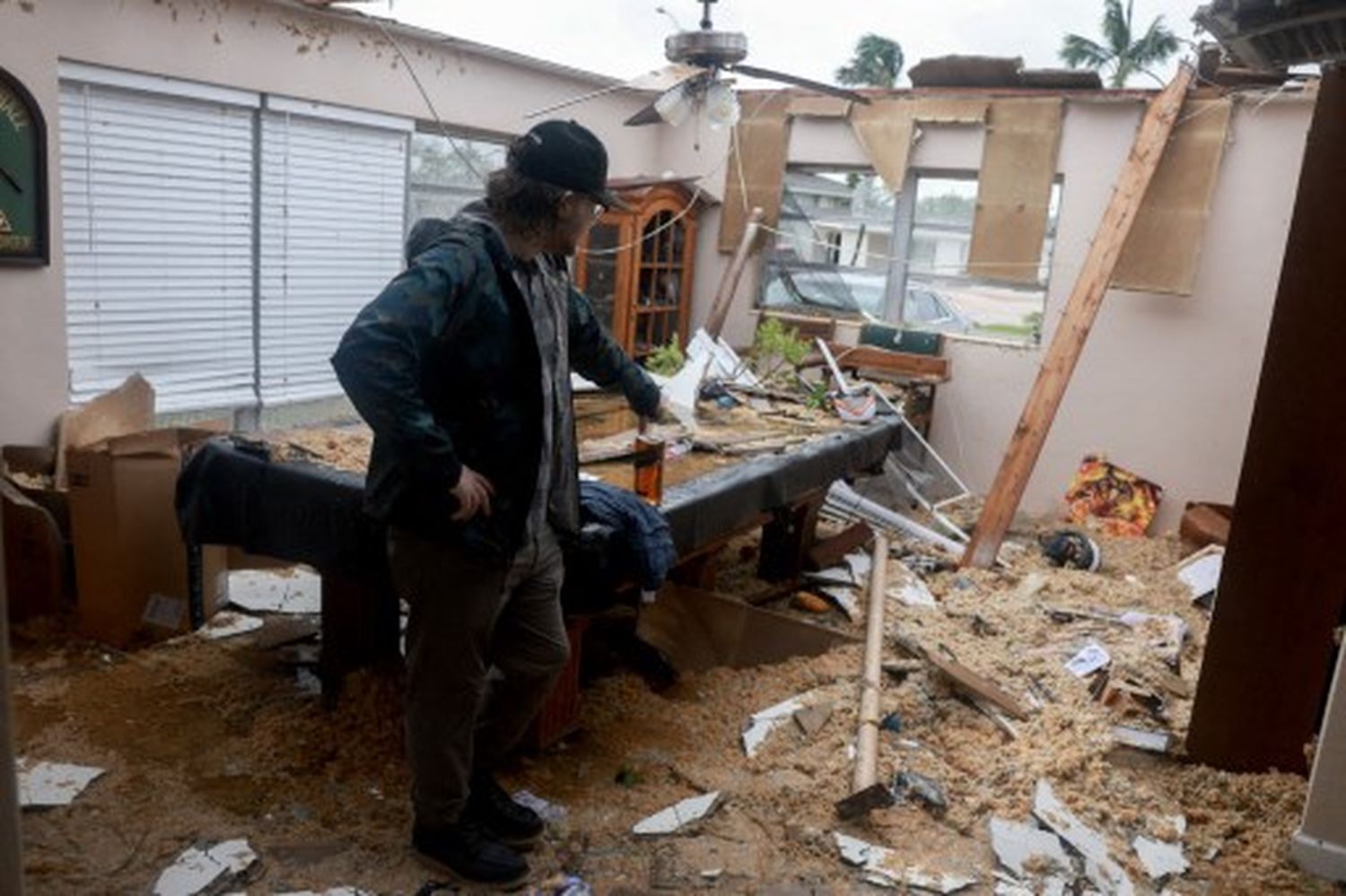 EN IMÁGENES: el paso del huracán Milton por Florida (+Videos +Reporte)