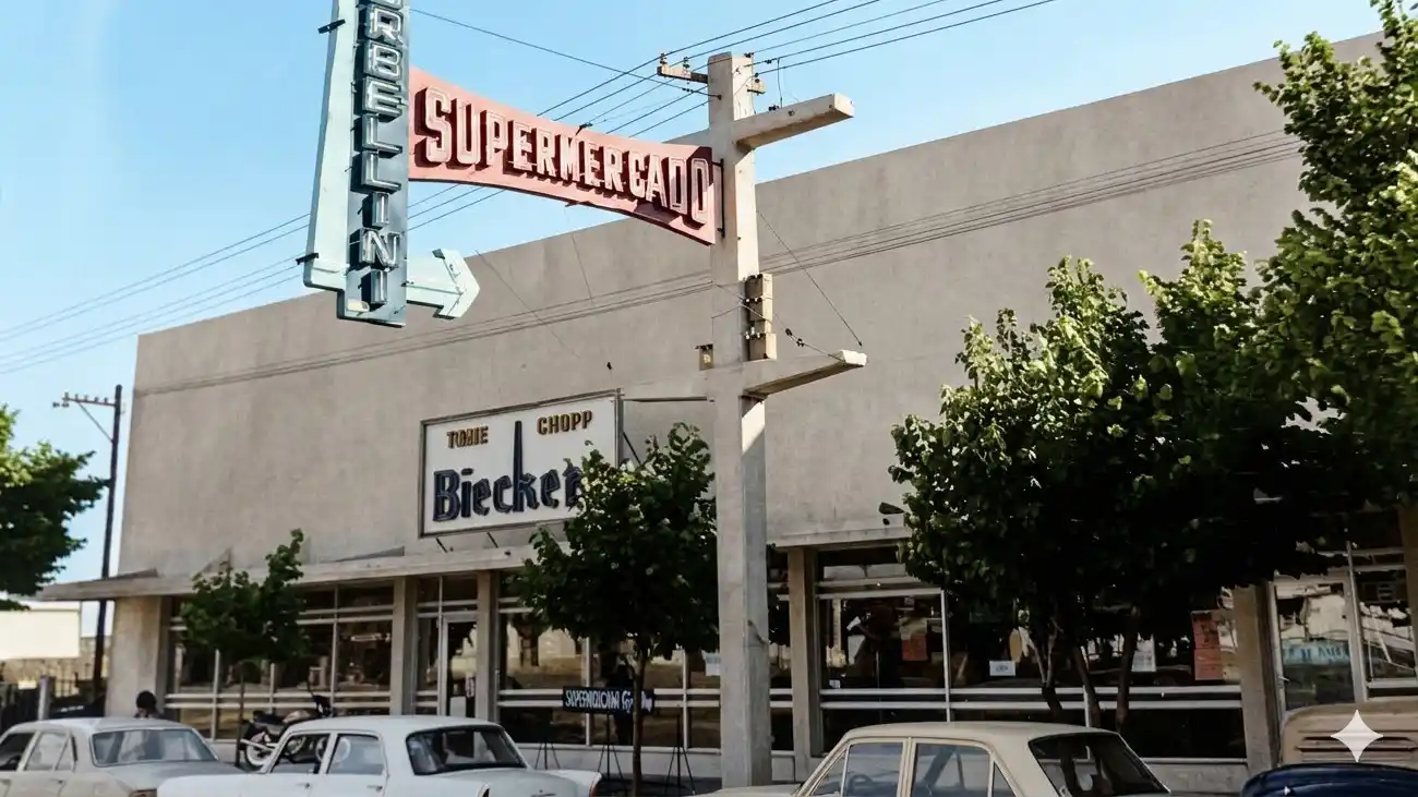 Corbellini. Fue el supermercado que usó tal definición en el país