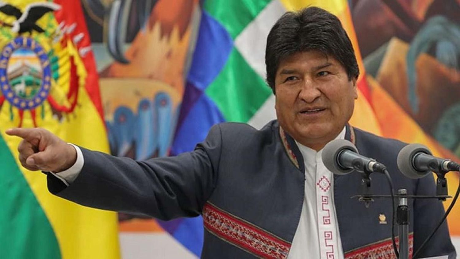 Evo Morales, expresidente de Bolivia.