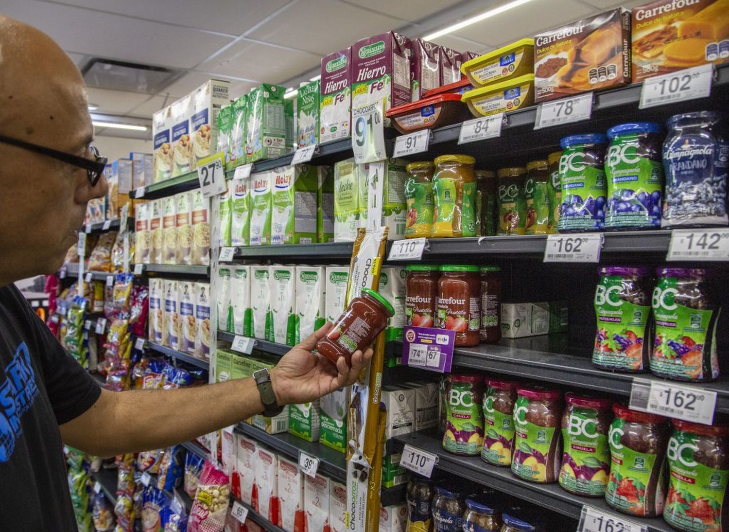 La inflación de enero fue del 2,3 por ciento, la más baja desde julio pasado