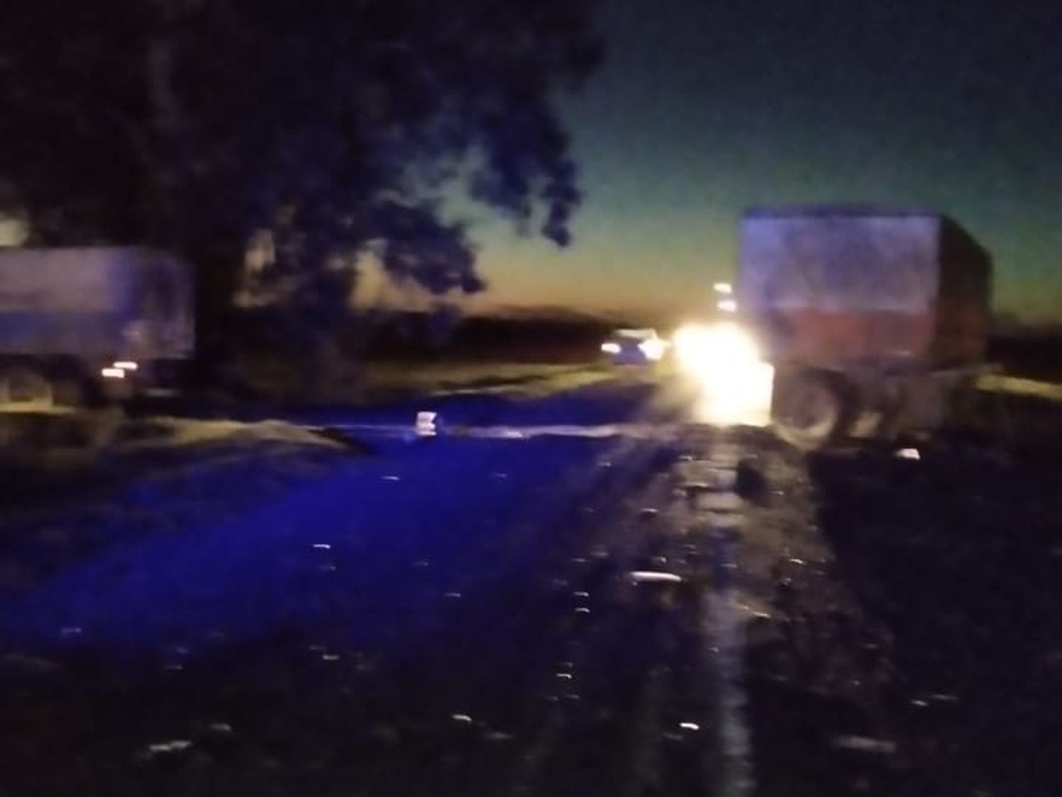 Accidente ruta 8