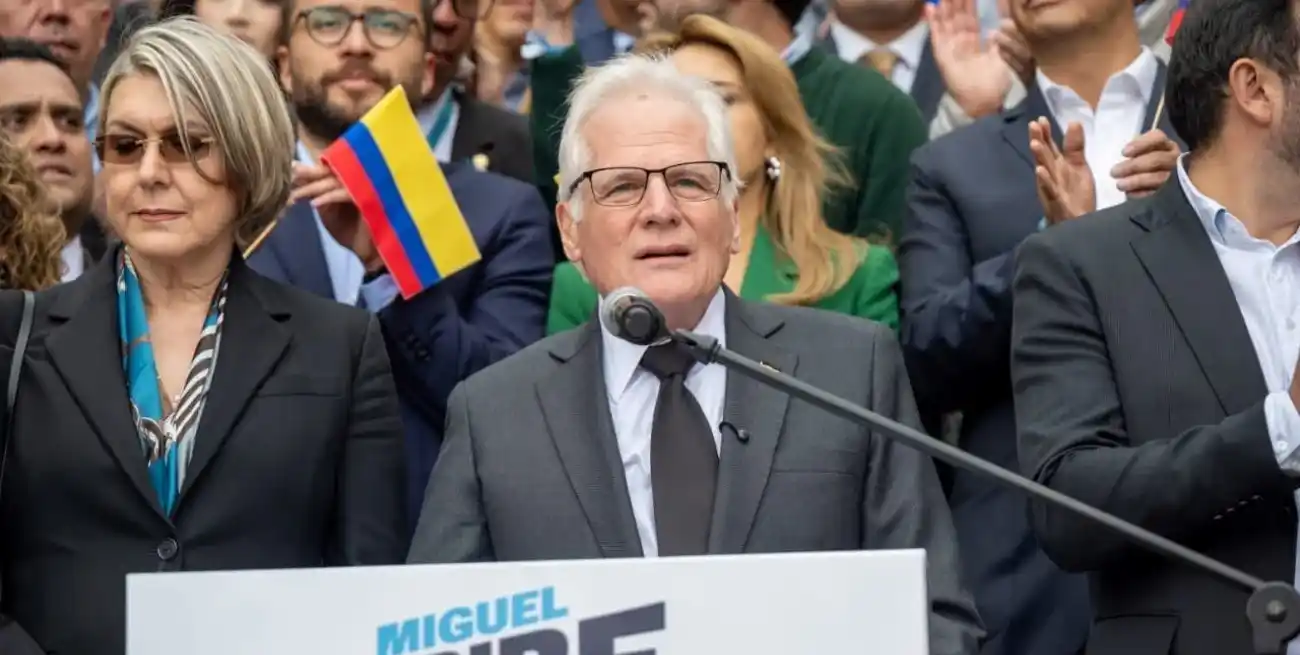 Miguel Uribe Londoño irá a la interna. Crédito: @migueluribel