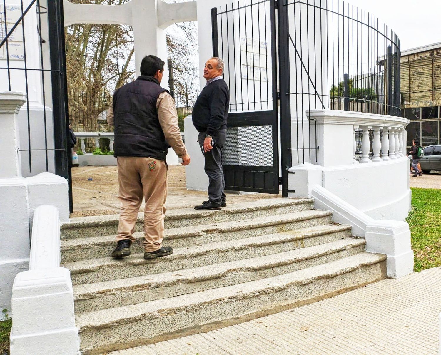 La reinauguración del "Paseo de Jorge Luis Borges" contará con la presencia de la familia Kodama