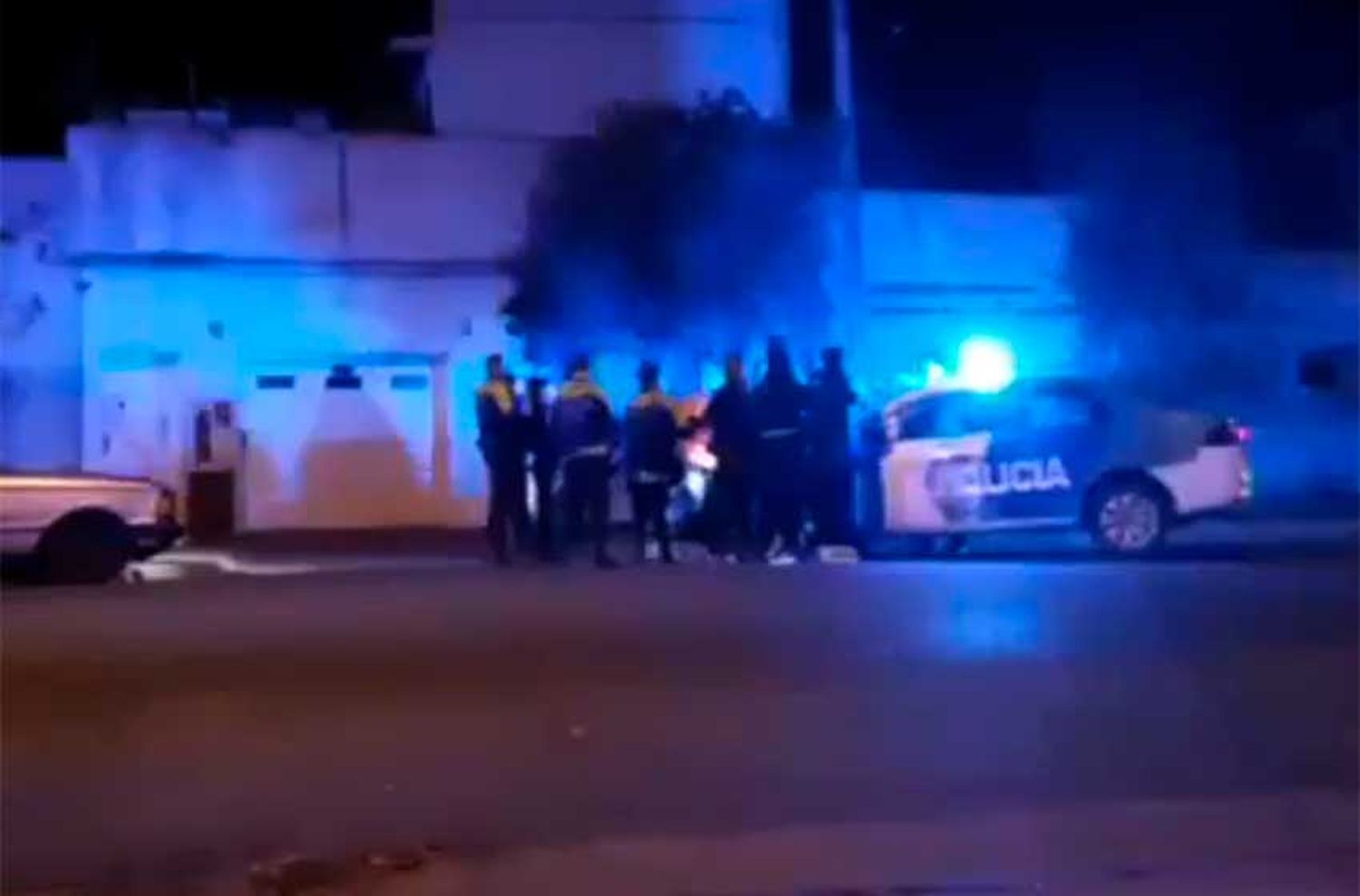 Video: fuerte operativo en la Zona Roja