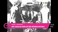 Gato y Mancha, la proeza que cumple 100 años