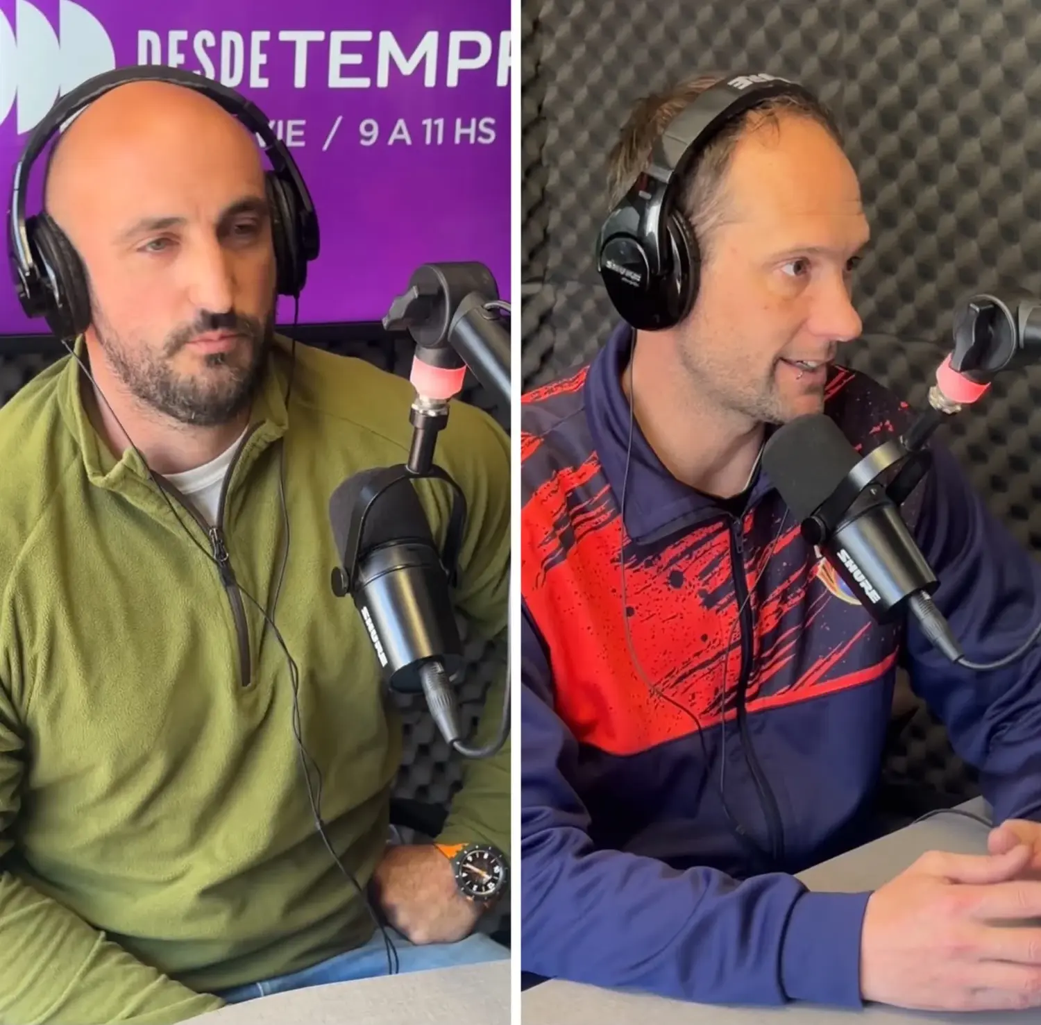 Martín Lazo y Emilio Arrizabalaga, entrenadores del Club Náutico, en Ecos Radio.